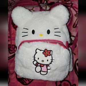 Cute hello kitty small backpack